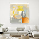 Sacred I by Sisa Jasper on GIANT ART - orange abstract