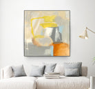 Sacred I by Sisa Jasper on GIANT ART - orange abstract