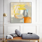 Sacred I by Sisa Jasper on GIANT ART - orange abstract