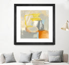Sacred I by Sisa Jasper on GIANT ART - orange abstract