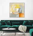 Sacred I by Sisa Jasper on GIANT ART - orange abstract