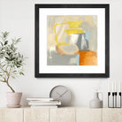 Sacred I by Sisa Jasper on GIANT ART - orange abstract