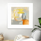 Sacred I by Sisa Jasper on GIANT ART - orange abstract