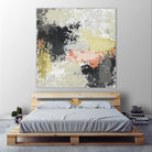 Gossamer Cloud II by June Erica Vess on GIANT ART - yellow abstract