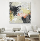 Gossamer Cloud II by June Erica Vess on GIANT ART - yellow abstract