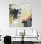 Gossamer Cloud II by June Erica Vess on GIANT ART - yellow abstract