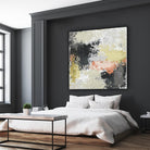 Gossamer Cloud II by June Erica Vess on GIANT ART - yellow abstract