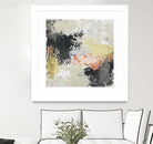 Gossamer Cloud II by June Erica Vess on GIANT ART - yellow abstract