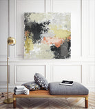 Gossamer Cloud II by June Erica Vess on GIANT ART - yellow abstract