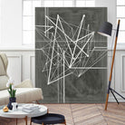 Vertices I by Ethan Harper on GIANT ART - white abstract