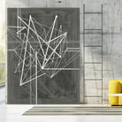 Vertices I by Ethan Harper on GIANT ART - white abstract