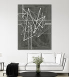 Vertices I by Ethan Harper on GIANT ART - white abstract