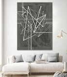 Vertices I by Ethan Harper on GIANT ART - white abstract
