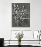 Vertices I by Ethan Harper on GIANT ART - white abstract