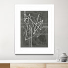 Vertices I by Ethan Harper on GIANT ART - white abstract