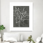 Vertices I by Ethan Harper on GIANT ART - white abstract