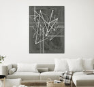 Vertices I by Ethan Harper on GIANT ART - white abstract