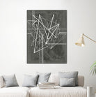 Vertices I by Ethan Harper on GIANT ART - white abstract