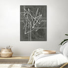Vertices I by Ethan Harper on GIANT ART - white abstract