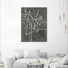 Vertices I by Ethan Harper on GIANT ART - white abstract