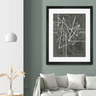 Vertices I by Ethan Harper on GIANT ART - white abstract