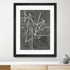 Vertices I by Ethan Harper on GIANT ART - white abstract