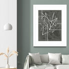 Vertices I by Ethan Harper on GIANT ART - white abstract