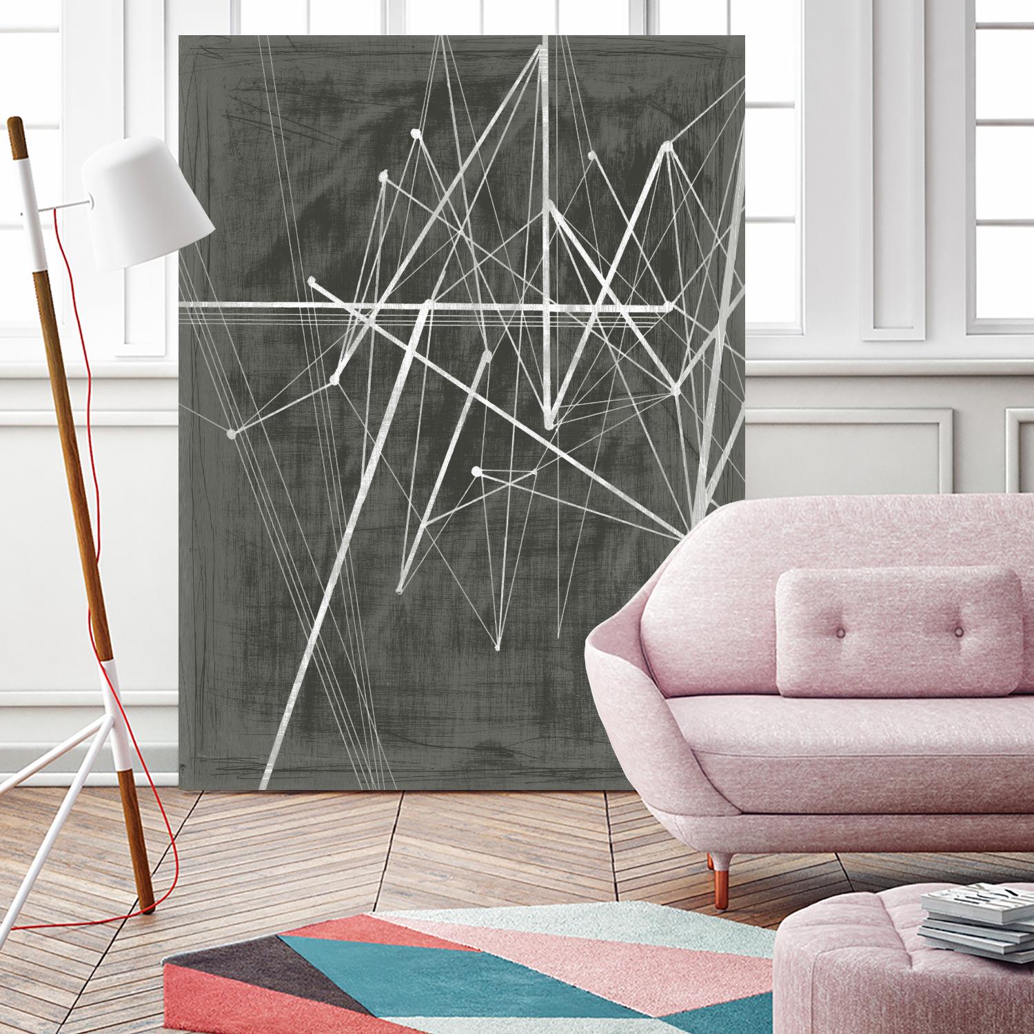 Vertices II by Ethan Harper on GIANT ART - white shapes geometrical