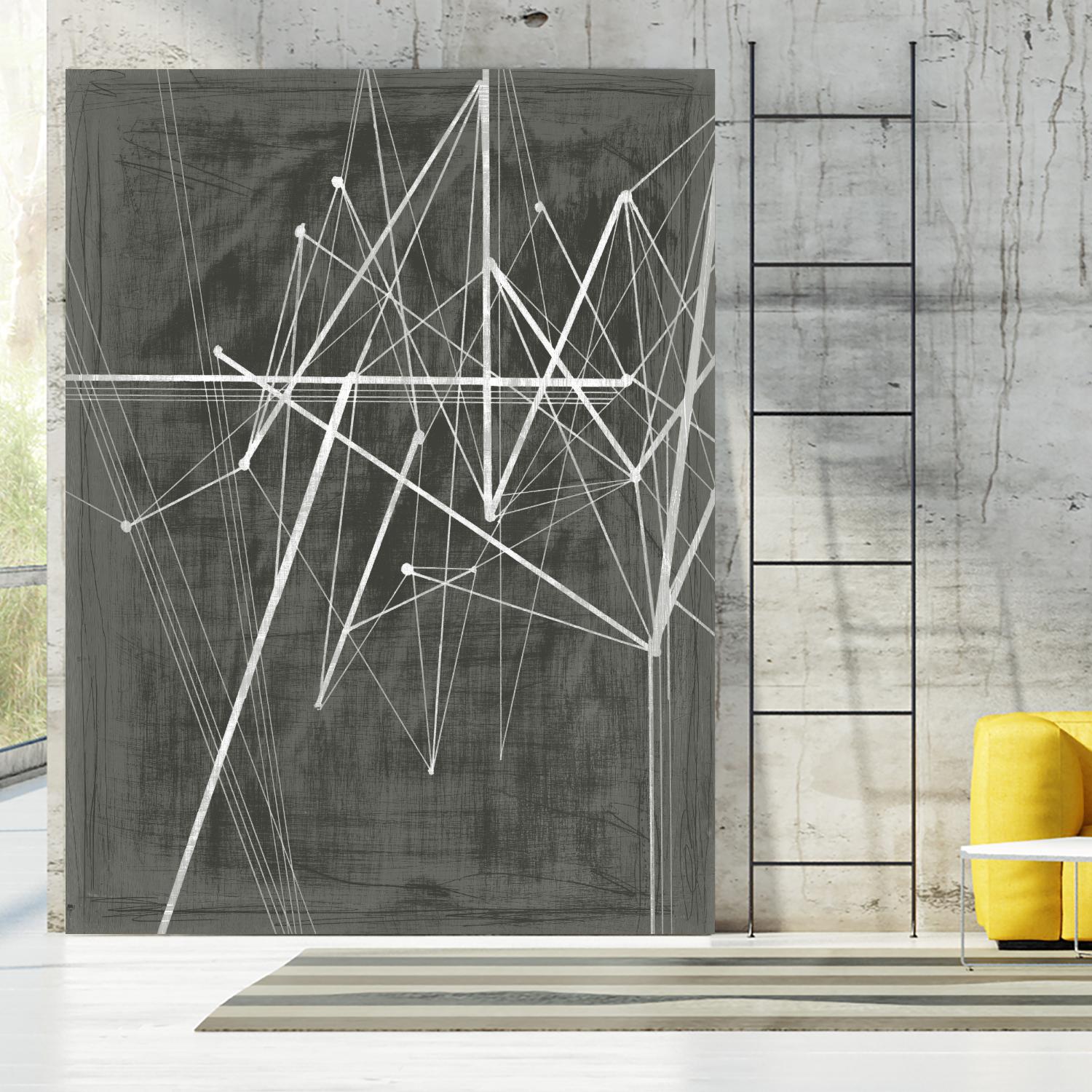 Vertices II by Ethan Harper on GIANT ART - white shapes geometrical