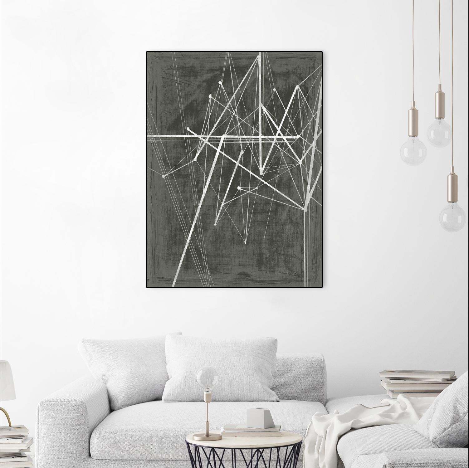 Vertices II by Ethan Harper on GIANT ART - white shapes geometrical