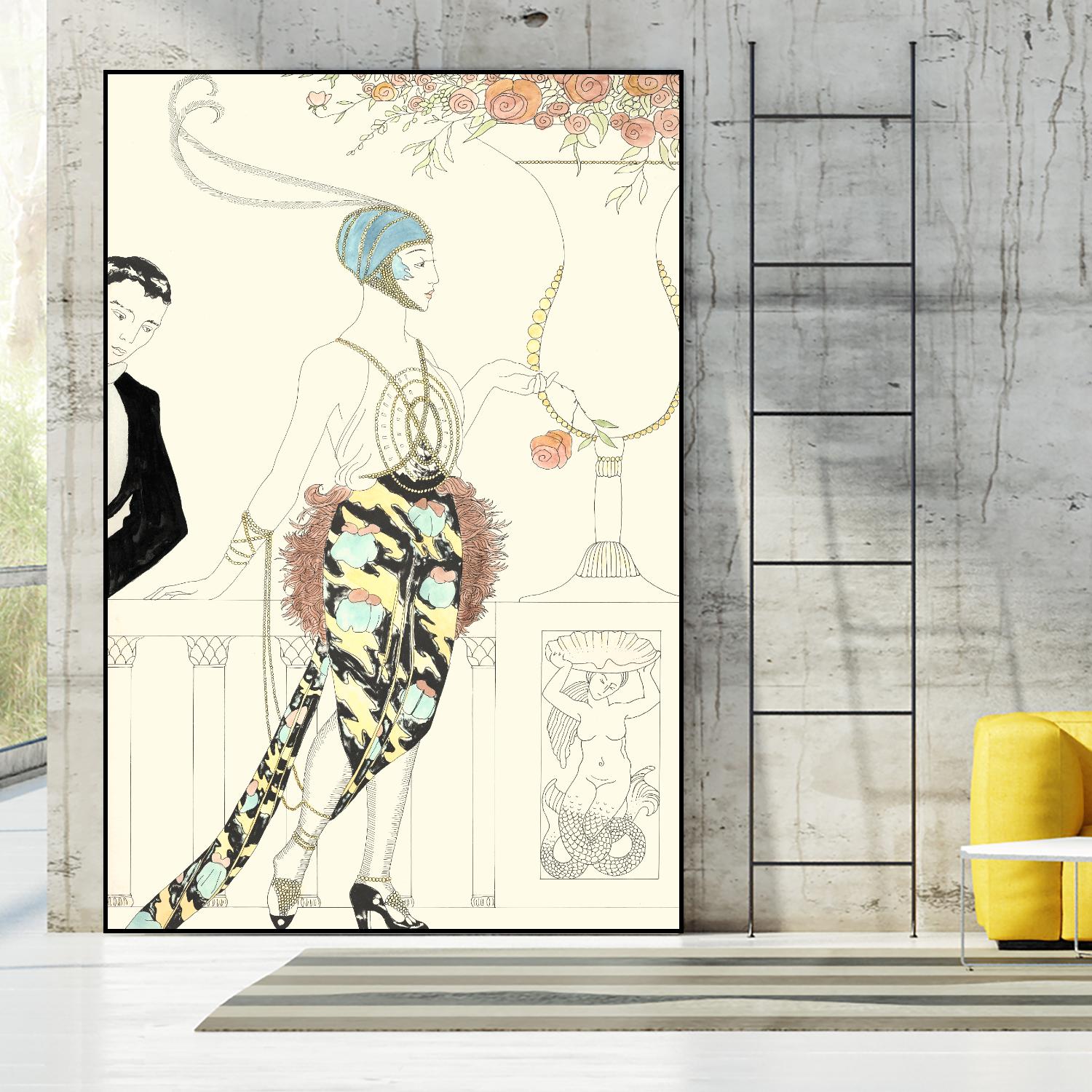 Arte Deco Fashion II by Unknown on GIANT ART - fashion