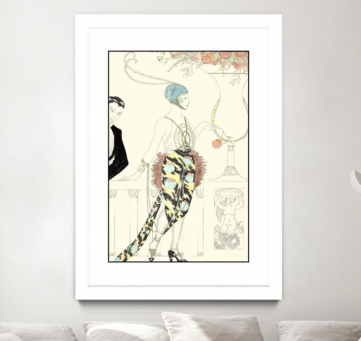 Arte Deco Fashion II by Unknown on GIANT ART - fashion