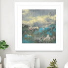 Painterly Field I by Jennifer Goldberger on GIANT ART - blue abstract