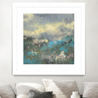 Painterly Field I by Jennifer Goldberger on GIANT ART - blue abstract