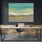 Sunset Study II by Jennifer Goldberger on GIANT ART - green abstract nature