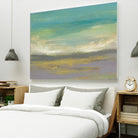 Sunset Study II by Jennifer Goldberger on GIANT ART - green abstract nature