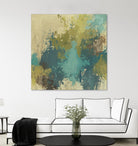 Blue Monday I by June Erica Vess on GIANT ART - green abstract