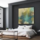 Blue Monday I by June Erica Vess on GIANT ART - green abstract