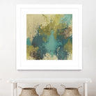 Blue Monday I by June Erica Vess on GIANT ART - green abstract