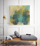 Blue Monday I by June Erica Vess on GIANT ART - green abstract