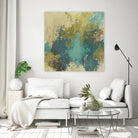 Blue Monday I by June Erica Vess on GIANT ART - green abstract