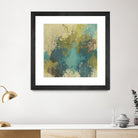 Blue Monday I by June Erica Vess on GIANT ART - green abstract