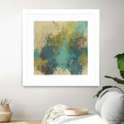 Blue Monday I by June Erica Vess on GIANT ART - green abstract