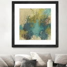 Blue Monday I by June Erica Vess on GIANT ART - green abstract