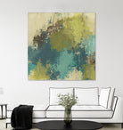 Blue Monday II by June Erica Vess on GIANT ART - green abstract