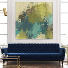 Blue Monday II by June Erica Vess on GIANT ART - green abstract