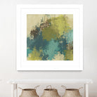 Blue Monday II by June Erica Vess on GIANT ART - green abstract