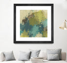 Blue Monday II by June Erica Vess on GIANT ART - green abstract