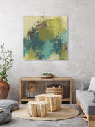 Blue Monday II by June Erica Vess on GIANT ART - green abstract