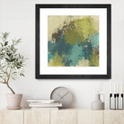 Blue Monday II by June Erica Vess on GIANT ART - green abstract